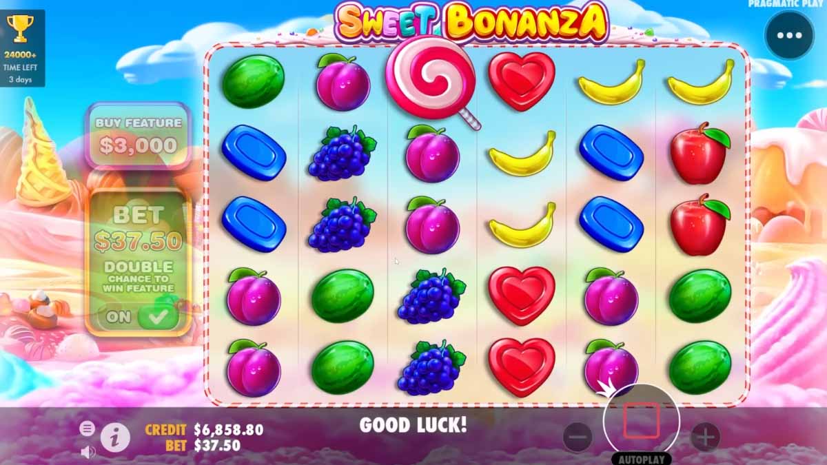 Таблица выплат Sweet Bonanza